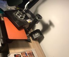 heat press , cap press , plate press x2 , mug press , tumbler press and blanks