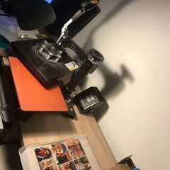heat press , cap press , plate press x2 , mug press , tumbler press and blanks