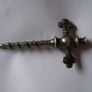 Antique silverplate champagne tap stamped S. Maw & Son London - Circa 1890's Image 5