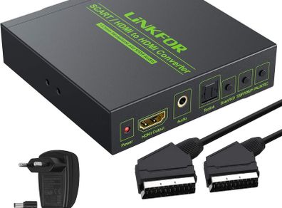 RGB SCART To HDMI converter (linkfor)
