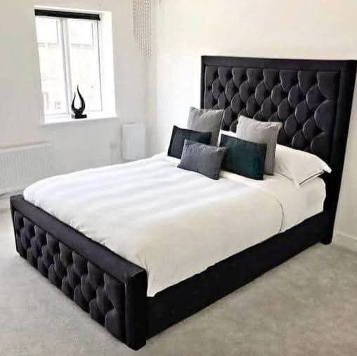 Cream Ottoman Storage Bed,Beds