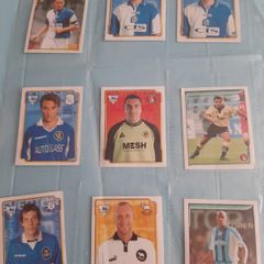 football cards merlin 1997/98