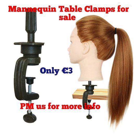 Mannequin Table Clamps for sale