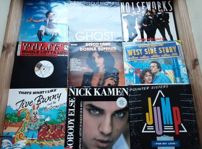 selection of records,  various genre ( approx 120 )