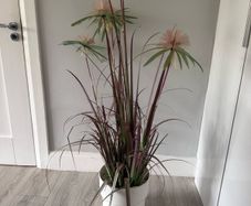 artificial dandelion papyrus grass plant