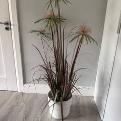 artificial dandelion papyrus grass plant