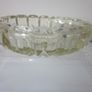 Vintage Clear  Round Fluted Glass Ashtray/Bowl   6.25 Inch Image 7