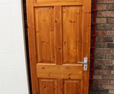 Solid 6-Panel Pine Door