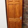 Solid 6-Panel Pine Door Image 6