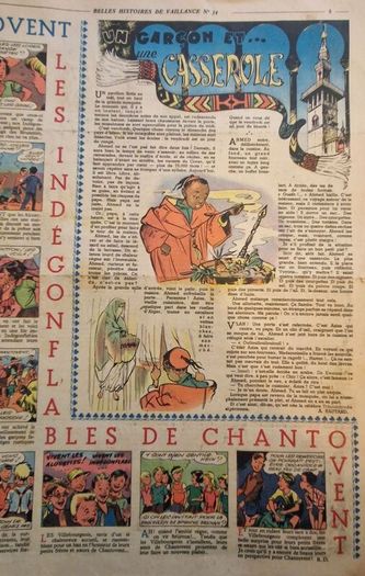 17x rare 1950 fripounet & marisette - inc. christmas eve issue #52