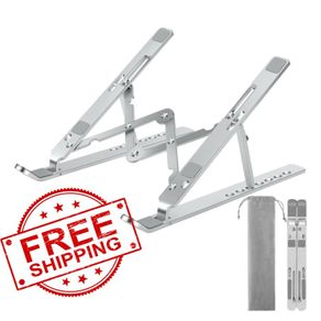 New Sale | Aluminum Adjustable Laptop Stand For Desk, Foldable Laptop Holder For Desk