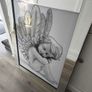 Large Mirrored Wall Art Image 3