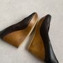Vintage Chloe wedges brown leather Size 40 UK7 Image 4