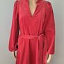 Boden red fine cord dress size UK 12 Image 2