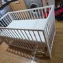 White Baby Cot / Crib. Image 4