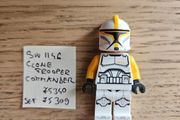 lego sw1146 clone trooper commander, set 75340, 75309