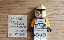 lego sw1146 clone trooper commander, set 75340, 75309
