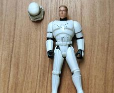 Star Wars Luke Skywalker Stormtrooper in Trash Compactor Power Of The Force Kenner 1998 Escape The Death Star Action Figure Game