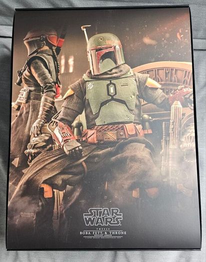 Hot Toys Boba Fett Repainted Armour and throne room set 1/6 scale figure