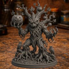 Haunted Tree Monster Statue