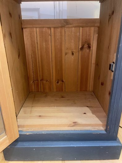 solid wood cabinet