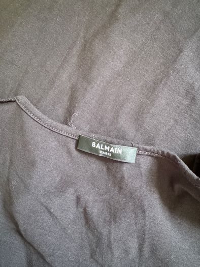 Balmain Logo Tank Top Size Large RRP 395
