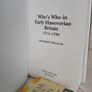 Who's Who in Early Hanoverian Britain, 1714-1789 by Geoffrey Treasure (GT285) Image 2