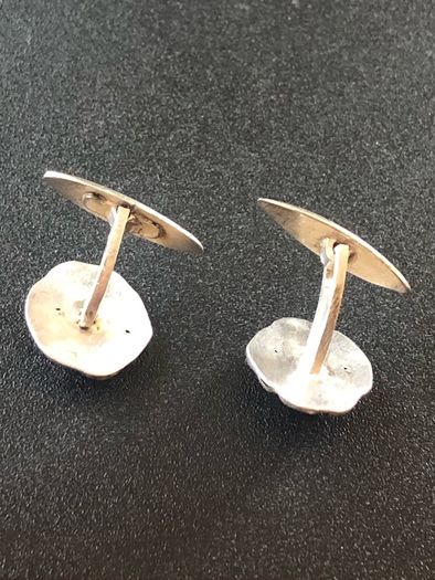 Danish Silver Art Nouveau Cufflinks