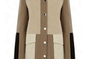 Rare Karen Millen parka jacket Mac lightweight day coat colours block 10 original price 350