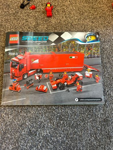 Lego Speed Champions: F14 T & Scuderia Ferrari Truck 75913