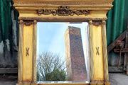 Gilt Overmantel Mirror KAS398