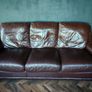 Brown Leather Couches Image 3