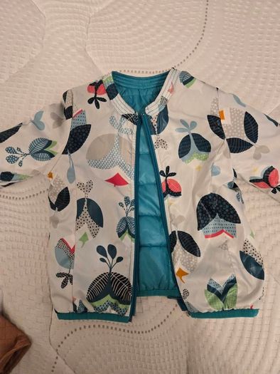 Bundle of girl's coat and jackets. Size 2. And winter hat.