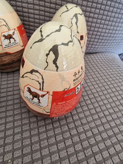 Set of 5 Jurassic World Captivz Slime Eggs - Brand New & Sealed