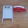 Vintage Snow White & the Seven Dwarfs Toy iron & washboard Image 2