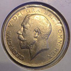 1914 british silver half crown