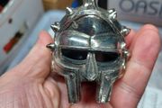 antique gladiator mini helmet