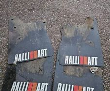 Ralliart Mudflaps Evo 5-6