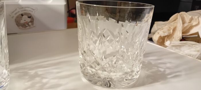 Six Vintage Waterford Crystal Whiskey Tumblers
