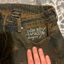 Ed Hardy Urban Outfitters Baggy Denim Shorts Size 4 Image 2
