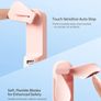 Handheld Mini Fan, 3 IN 1 USB Rechargeable Portable Fan [12-19 Working Hours] with Power Bank, Flashlight, Pocket Design for Travel/Summer/Concerts/Lash, Gifts for Women (Pink) Image 5