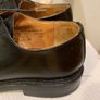 TIM LITTLE black leather shoes (UK. 7) Like new Image 2