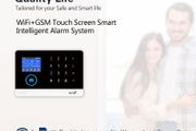 Wireless WIFI GSM Home Security Mobile Phone Alarm System For Tuya Smart Life APP With Motion Sensor Detector Compatible With Alexa &amp; Google