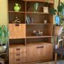 Mid century modern wall unit / storage display unit Image 6