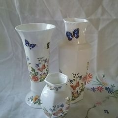Three Pieces Aynsley " Cottage Garden " China