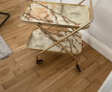 Vintage drinks trolly