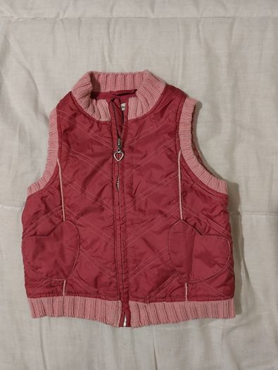 Name It Fleece lined Warm Gilet Jacket And Next Jeans