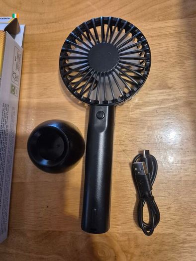 Rechargeable Handheld Fan - usb c
