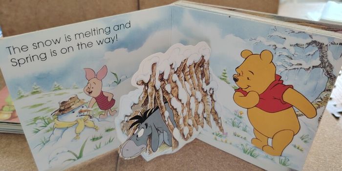 Complete Winnie the Pooh Ladybird Mini Pop-Up Book Set