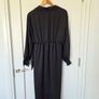 Black wrap dress Image 3
